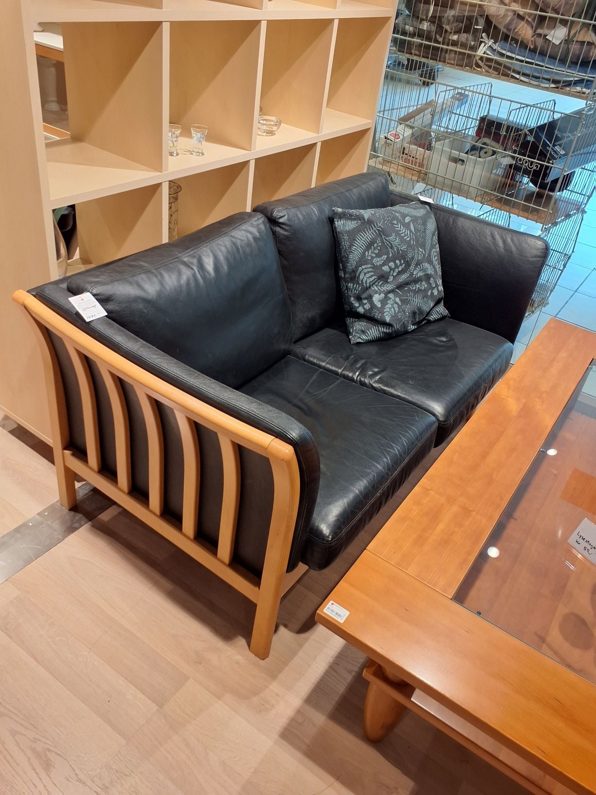 2 pers STAUBY sofa, kunstlæder
